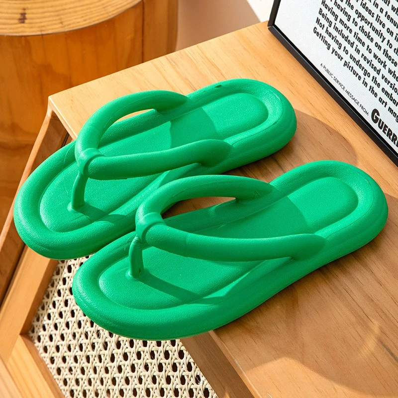 Chanclas de Mujer, calzado informal para exteriores, cómodas zapatillas de playa antideslizantes para Mujer, exquisitas zapatillas hawaianas, Zapatos para Mujer