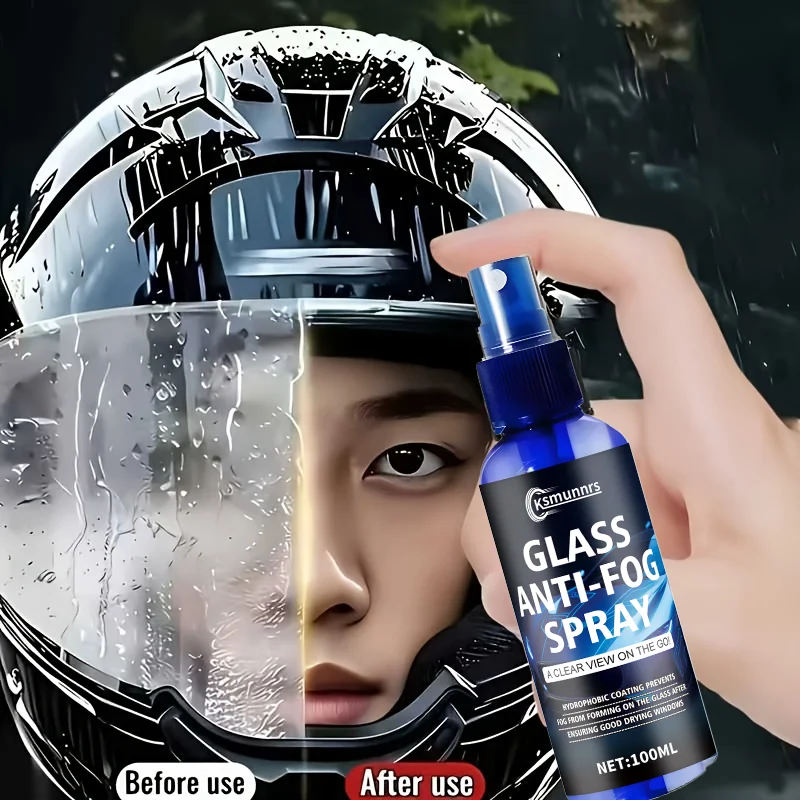 

Fast-acting car glass waterproofing agent, nano hydrophobic rain-proof and anti-fog coating, efficient all-around protection