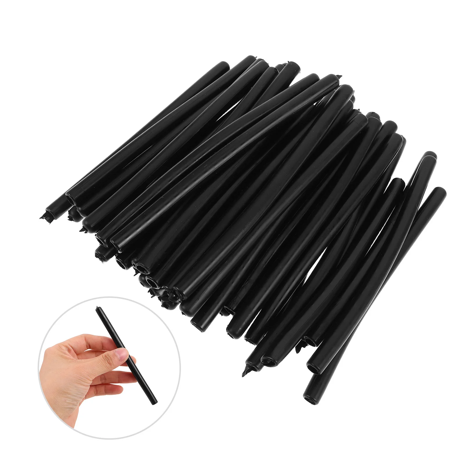 

50Pcs Wire Hanger End Caps Clothes Hook Protective Covers Non-Slip Anti-Slip Hook Tips for Garment Rack End Caps