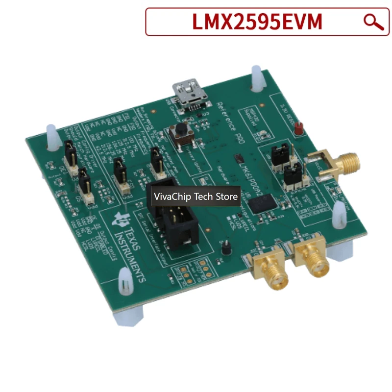 VivaChip TechLMX2595EVM 20-GHz Wideband RF Synthesizer Evaluation Module With Phase Synchronization JESD204B Wireless Communicat