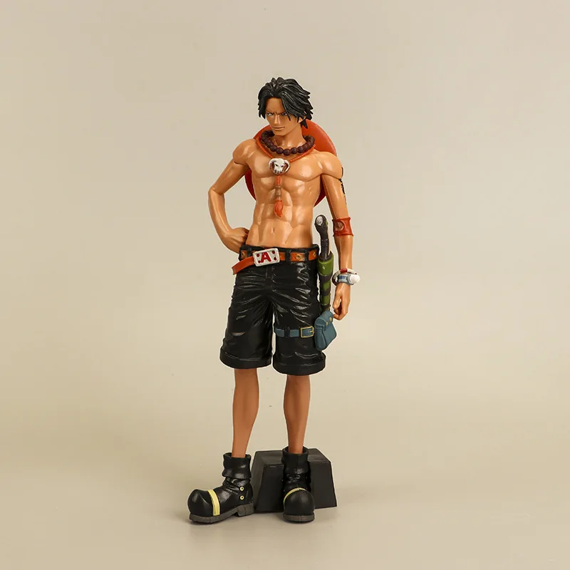 

Bandai Handmade Flame Tattoo Youth Figure 28cm PVC Collectible Toy Desktop Ornament For Anime Fans