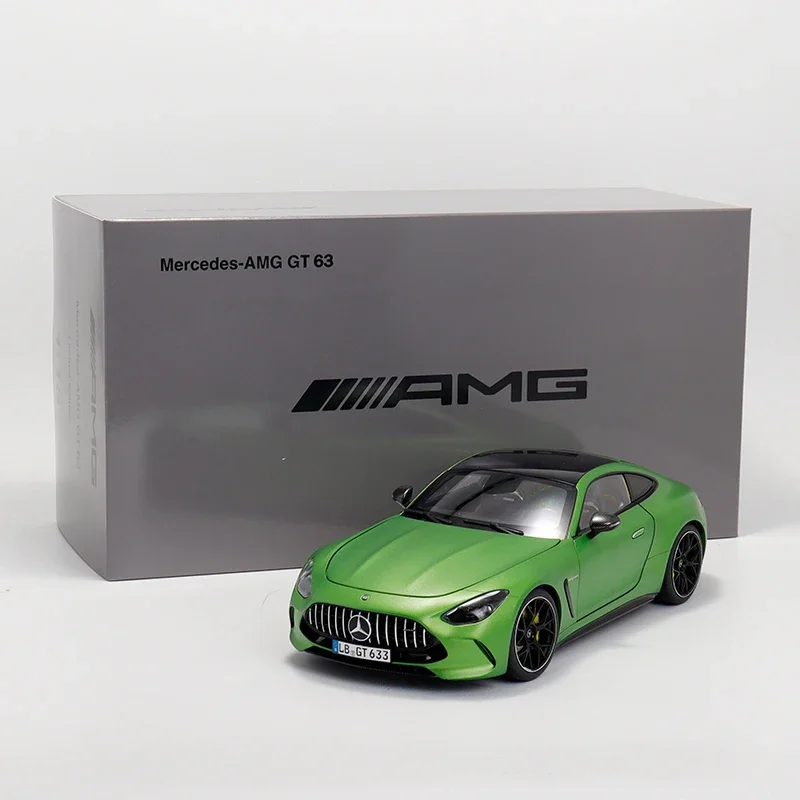 1:18 Mercedes-Benz GT63 AMG NZG four-door full coupe alloy compression shaft miniature model, adult decoration,children's gift