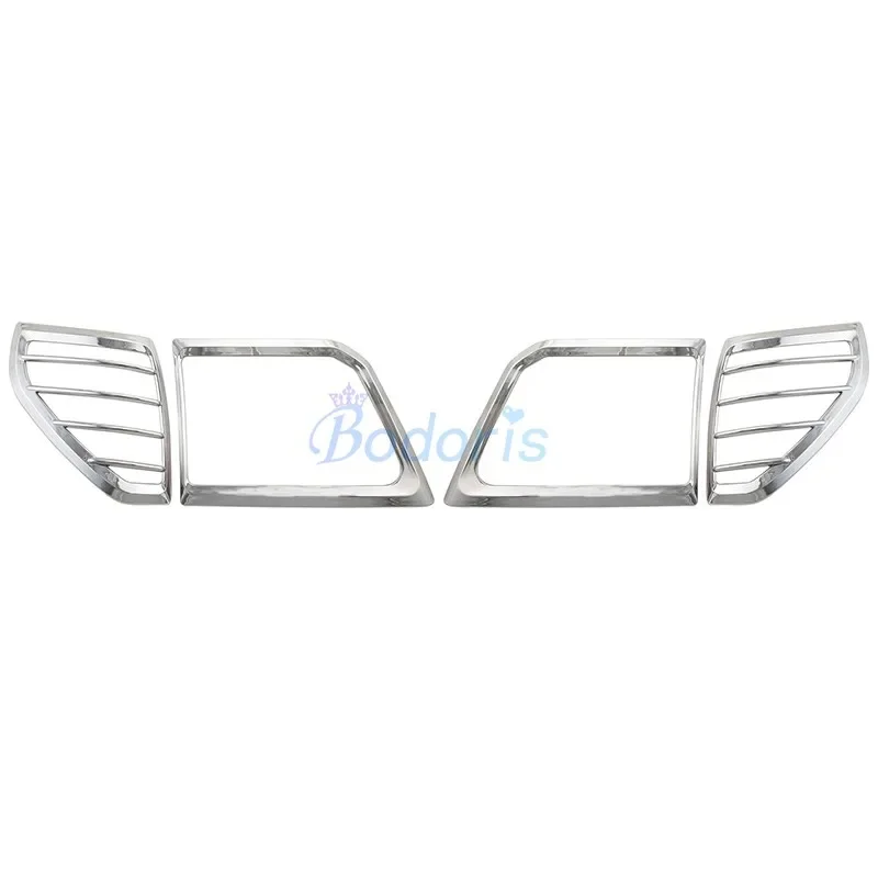 

Крышка фары, панель, рамка, накладки, комплекты ламп, Chome для Toyota Land Cruiser 90 Prado FJ90 J90 1996 1997 1998 1999 2000 2002