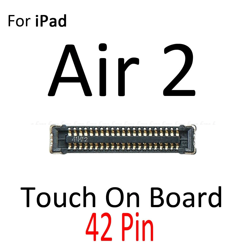 LCD Display Digitizer Touch Screen FPC Connector For iPad 5 Air 6 Air 2 Air3 On Logic Motherboard Board Flex Cable