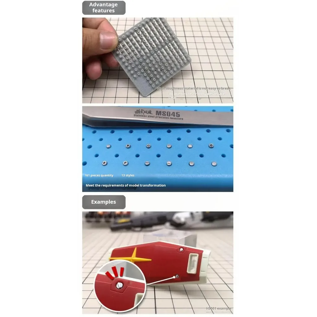 MSWZ HS007-012 Plastic Modification Heavy Armor Reactive Armor for Model Making Retrofit Collage Gundam Hobby DIY Accessories