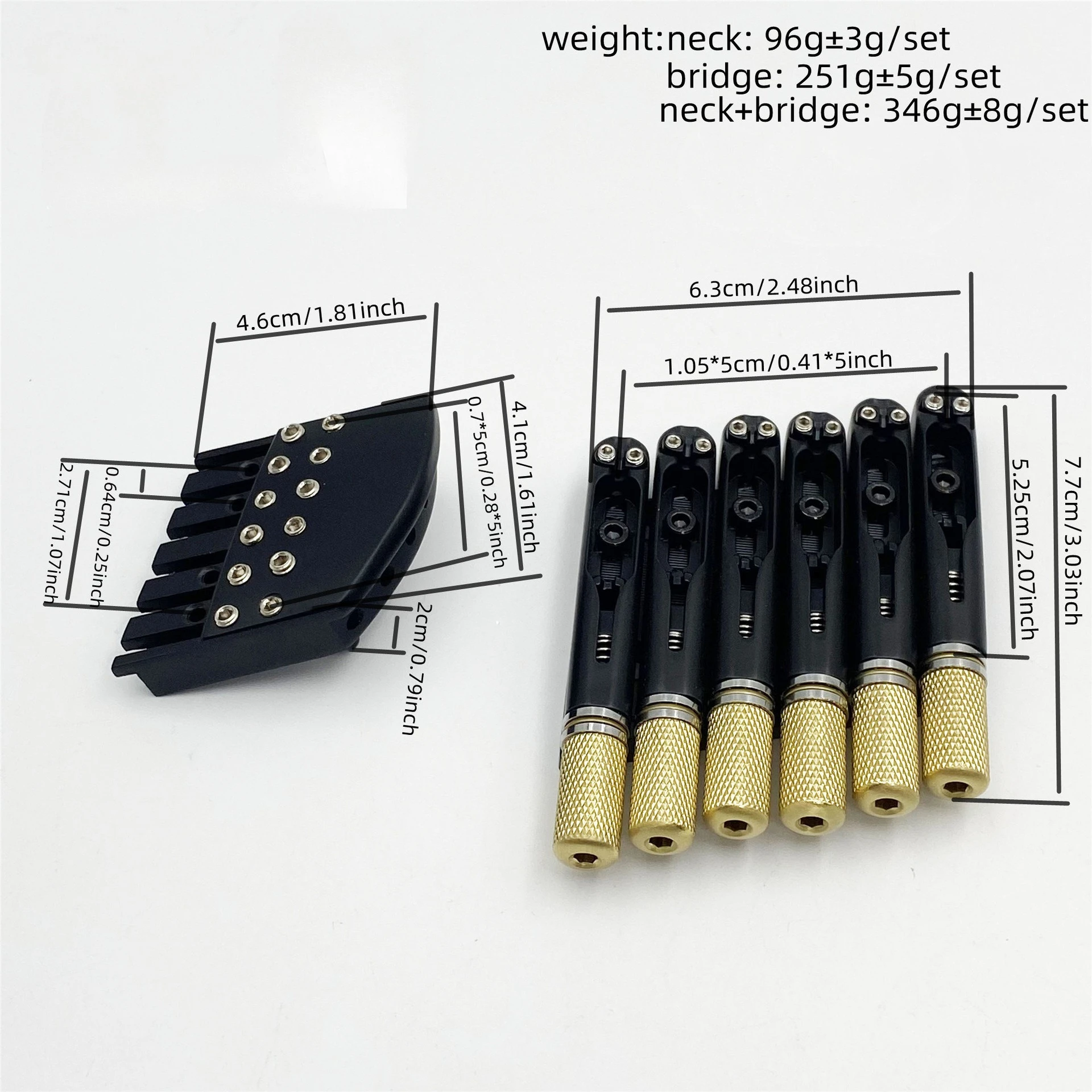 6-string Headless Guitar with Oblique Frets Bridge Upper and Lower Strings  Nut String Lock For Electric Guitar