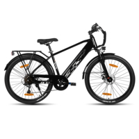 HILAND AMB652 Adult Electric Bike 250W Motor 7.8Ah Battery 26 Inch Pneumatic Tire Electric Road Bike E-Bike