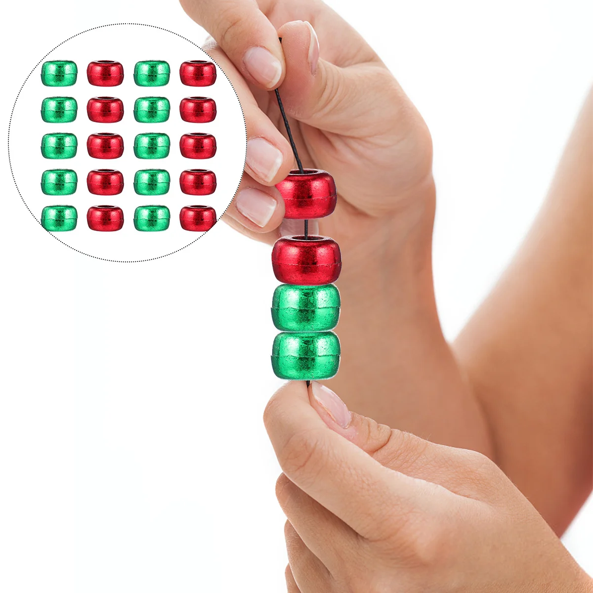 1000個入り クリエイティブDIYビーズアクセサリー カラフルなプラスチックビーズ ジュエリー製作 ハンドメイドクラフトプロジェクト 子供の活動用