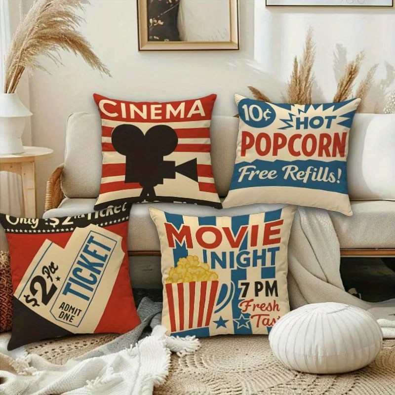 1 Stück 2D Flache Vintage Kino – Home Cinema Tickets Bewertung und Preis