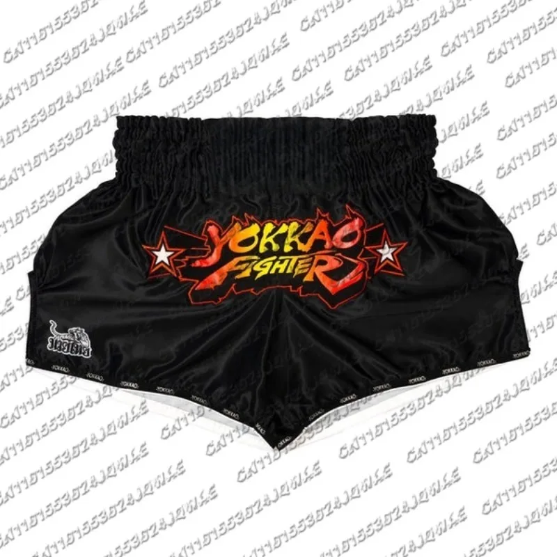 2026 Summer Boxing Shorts, Mixed Martial Arts Training Coach, Combat Shorts, Gym Fitness, Muay Thai Absorbing Boxing Shorts