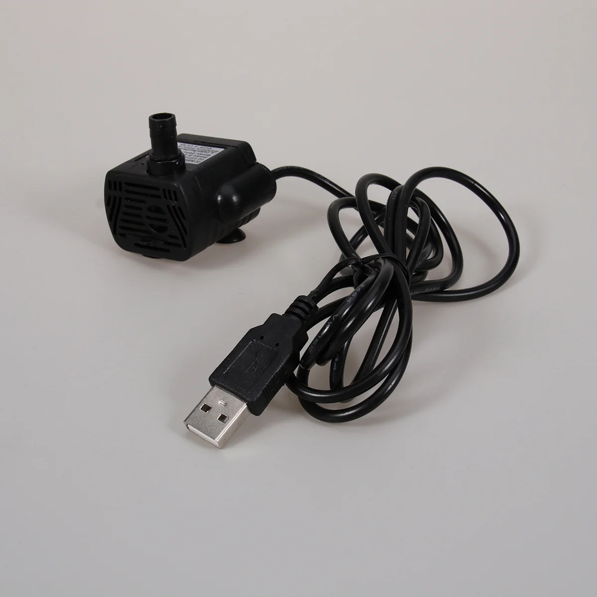 

USB-1020 Black Mini Submersible Brushless Water Pump 3.5V-9V Adjustable Flow Rate for Aquarium Fountain Fish Pond