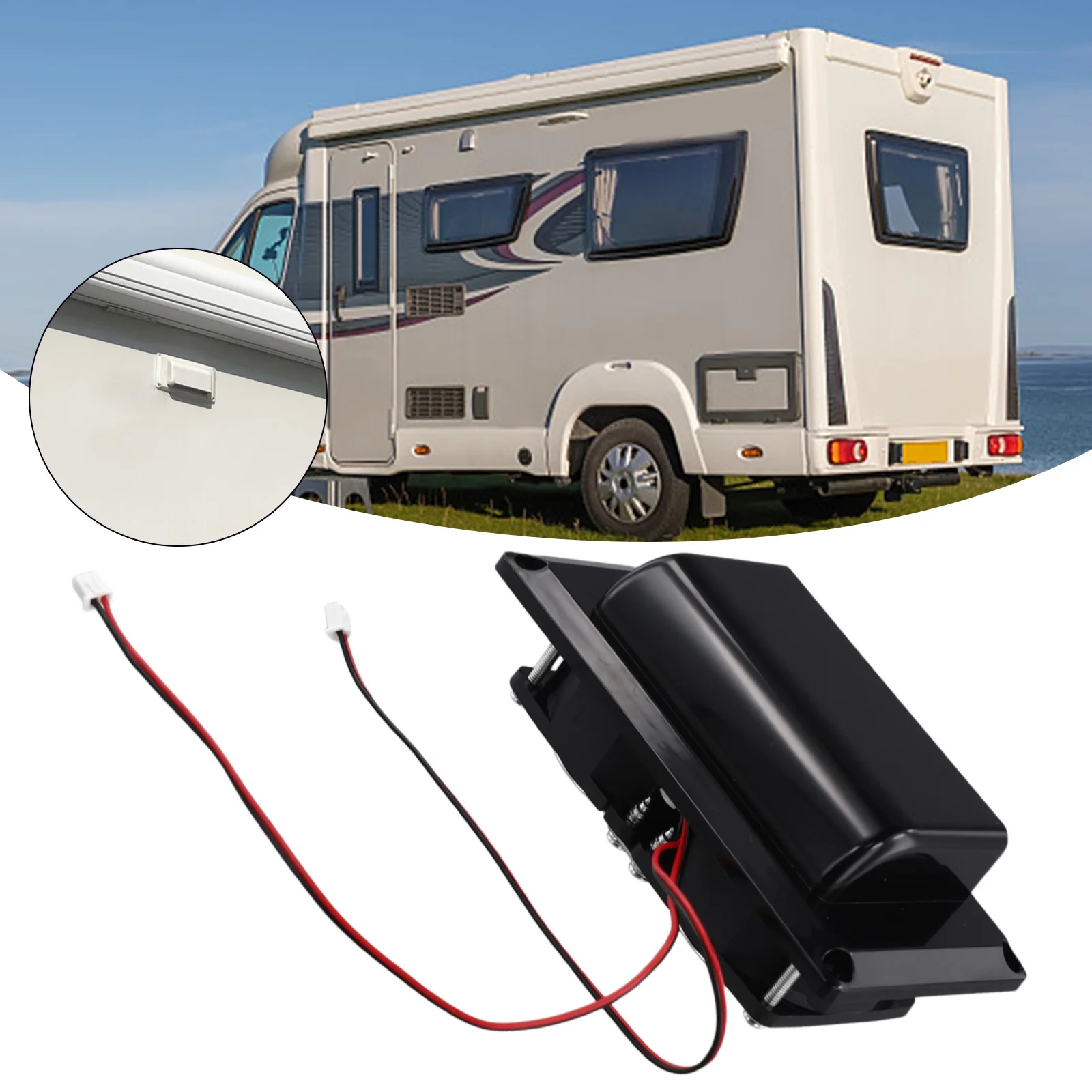 Extractor de caravana, extractor de 12V, aventuras al aire libre, diseño de bajo ruido, potentes extractores resistentes a la intemperie