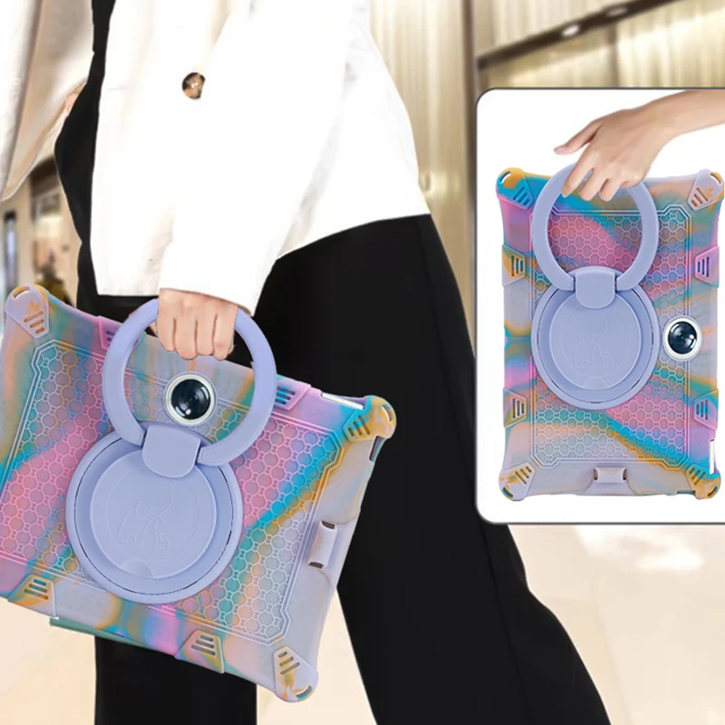 Soft Cartoon Bubble  Kids Case For OPPO PAD 2 11.6inch 2023 Shockproof Tablet Kickstand Stand Cover For OPD2201 X22N2 Funda