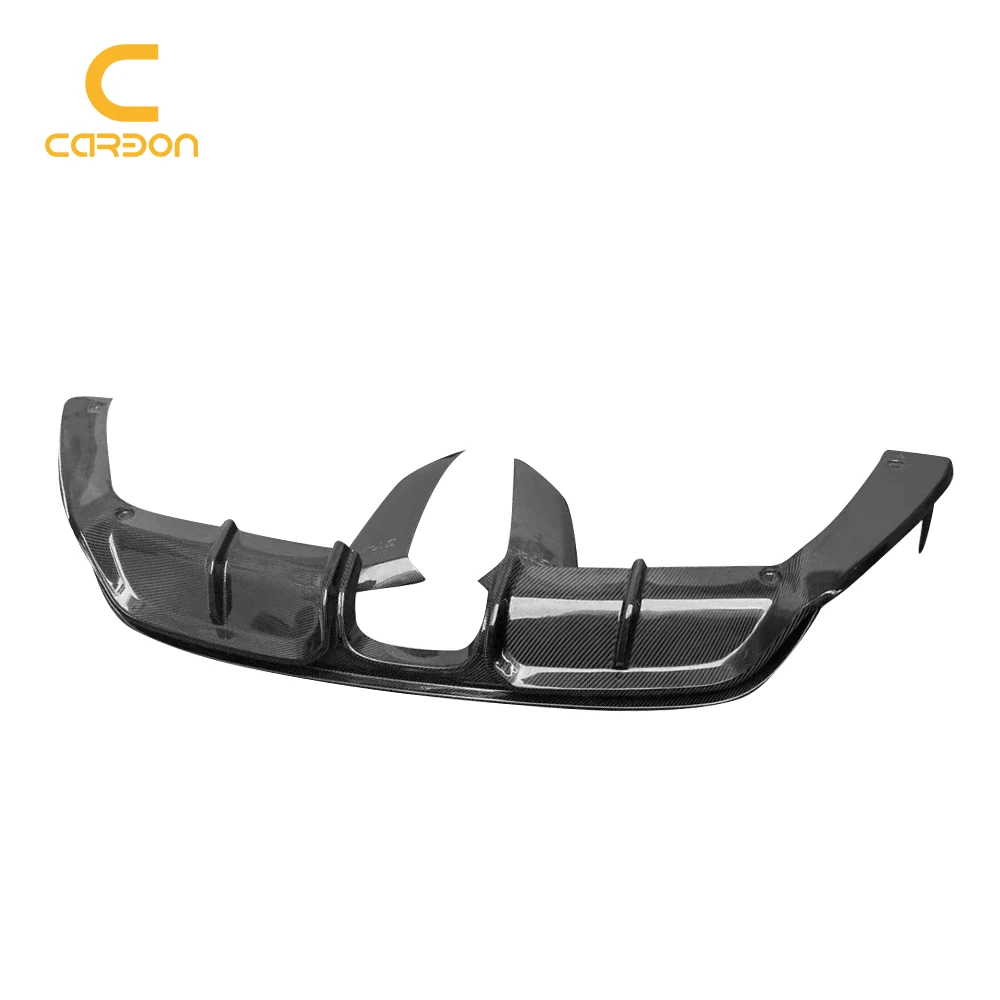 For Porsche 718 Hot Sale Factory Outlet Glossy Carbon Fiber Rear Bumper Diffuser Body Kit