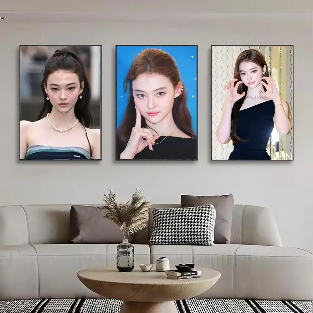 Idol Ella Gross Painting Calligraphy Stylish Canvas Poster Wall Art for Bedroom Living Room Study Home Decor Gift