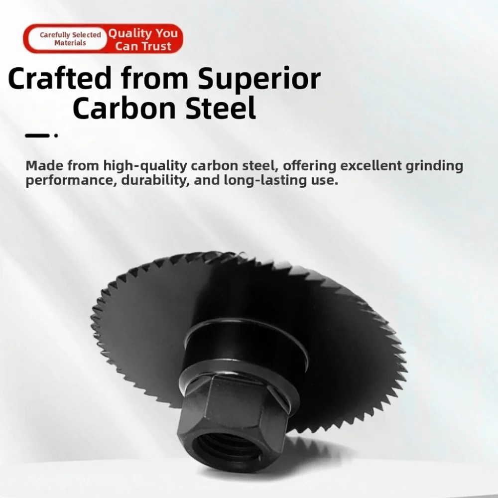 m14-アングルグラインダー金属研削ヘッド効率的で安全な不規則なフライスカッター高速切断耐摩耗性彫刻金属ヘッド