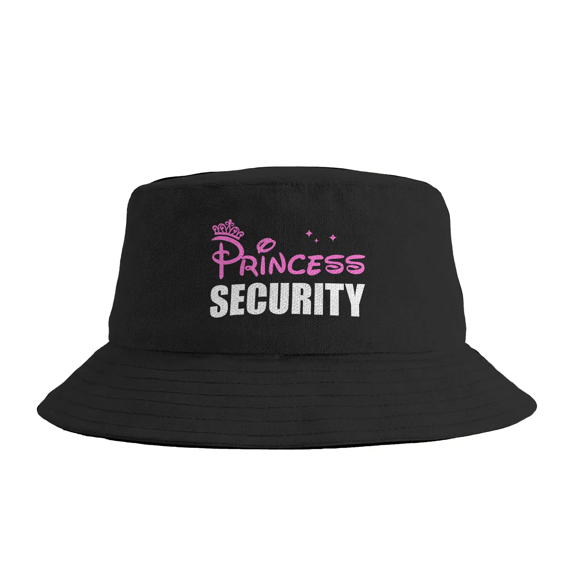 Princess Security Halloween Costume  Bucket Hat  Streetwear Fisherman Caps For Men Women Casual Hunting Sunscreen Hats