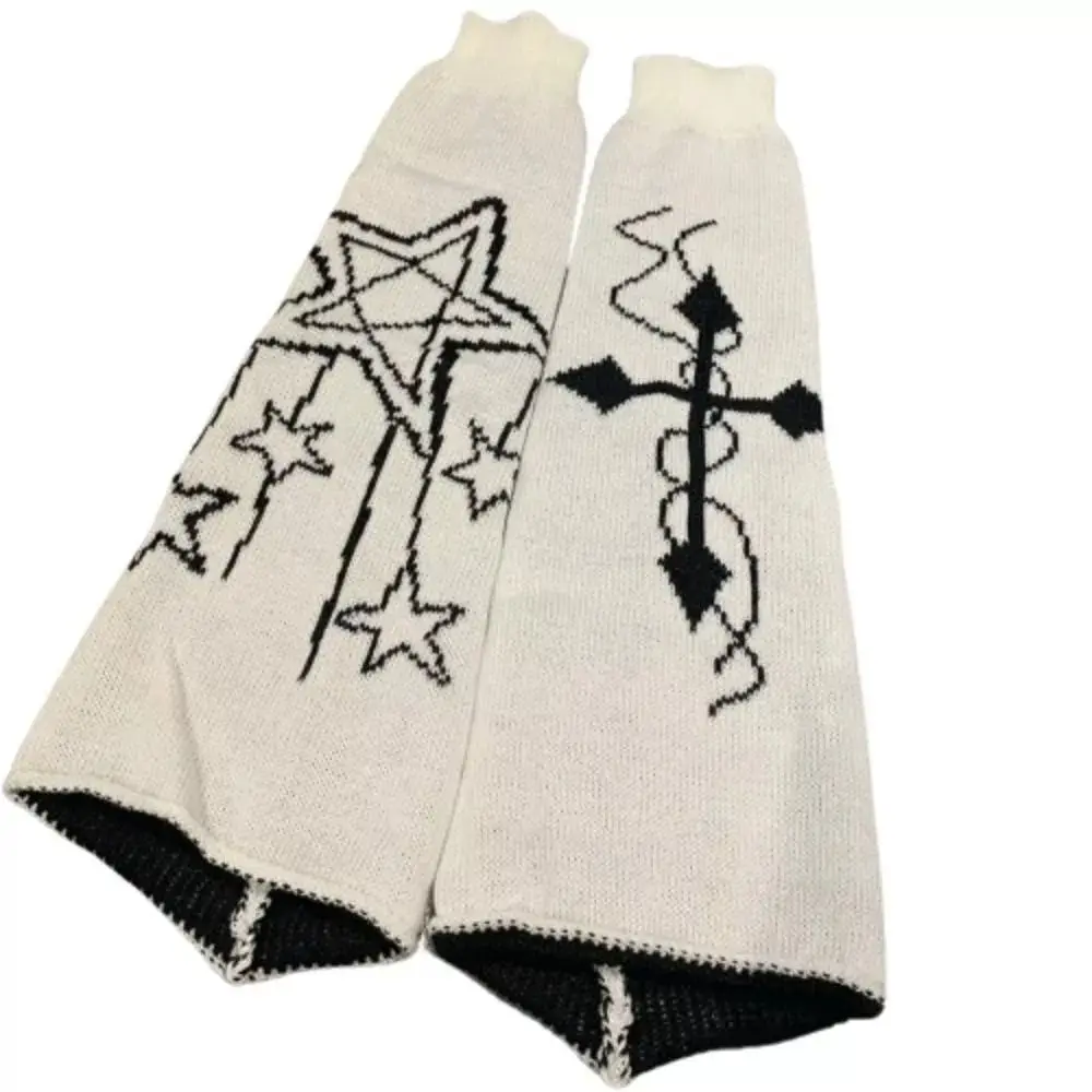 

Модные длинные носки-трубы в стиле Лолиты, милые крутые вязаные широкие чулочно-носочные изделия в стиле панк, пикантные гетры для девочек Y2K