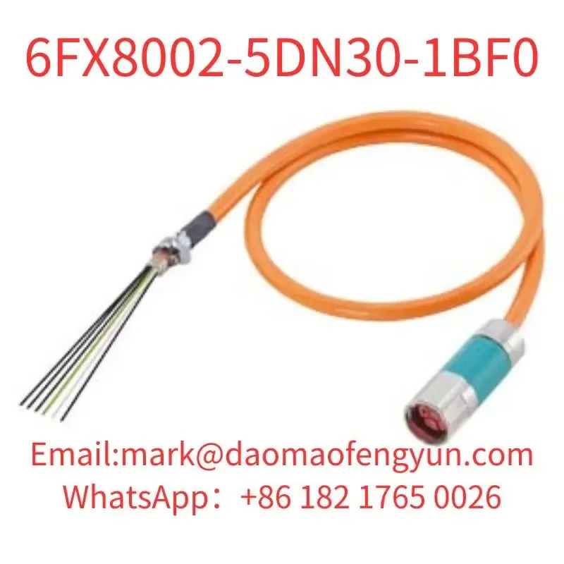 6FX8002-5DN30-1BF0 Brand New Power cable pre-assembled 4x 1.5+(2x1.5) C C connector SPEED-CONNECT Sz. 0.5 for
