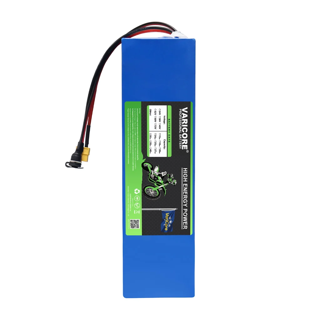 VariCore 48 V 15 Ah 13s3p 21700 Lithium-Akku mit integriertem BMS-Schutz für 54,6 V E-Bike-Dreiräder, Elektrofahrzeuge