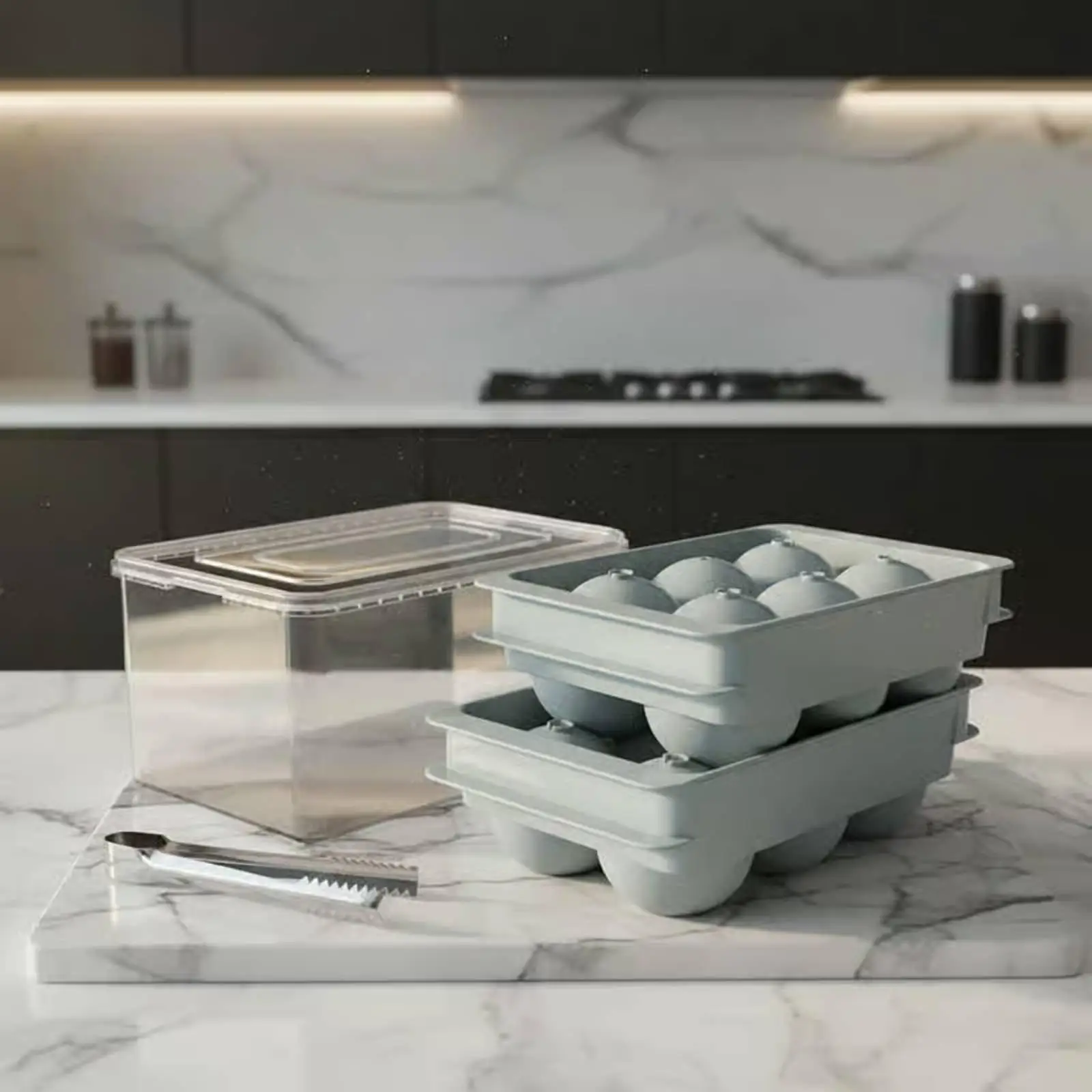 Sphere Ice Sphere Tray Food Grade Mini Sphere Ice Tray Quick Freeze for Parties