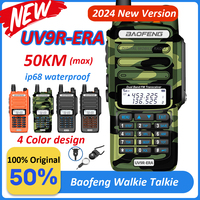 Baofeng Walkie Talkie Baofeng UV 9R ERA Talkie Walkie Long Range 50km CAR CB Ham Radio HF Transceiver UHF Radio Station Wireless