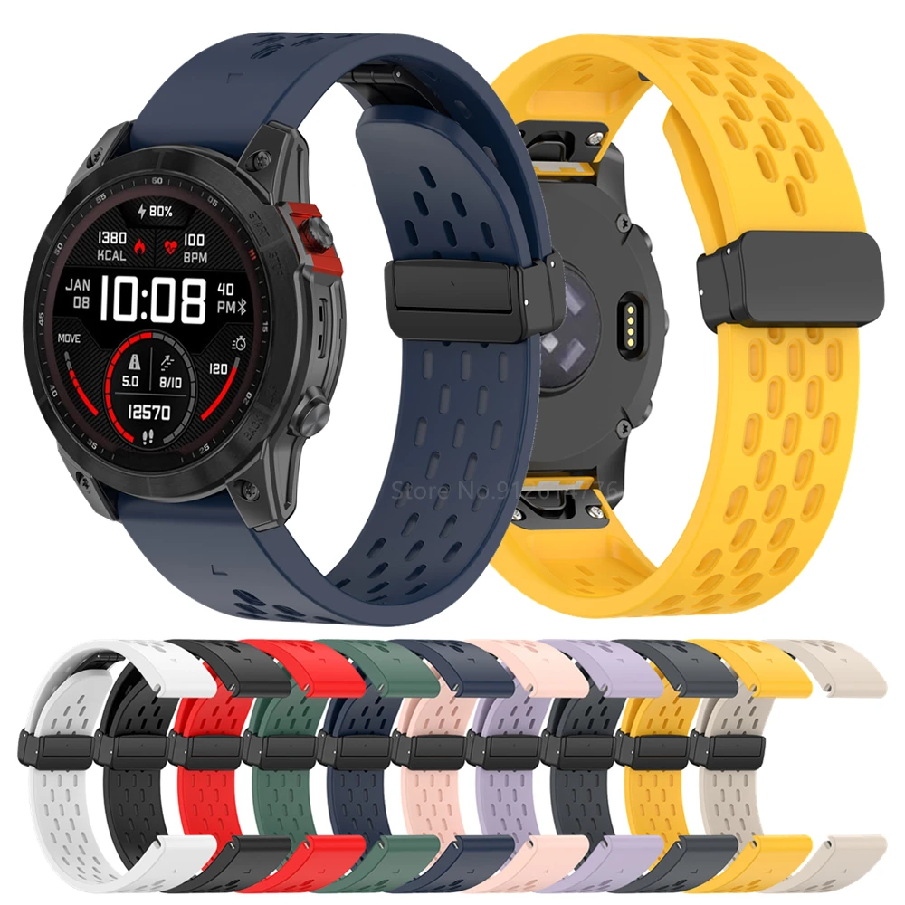 

26 22 20 мм силиконовый ремешок для часов Garmin Fenix 7X 7 7S Pro 6X 6 6S 5S 5X Plus/Epix Pro Gen2 51 47 42 мм браслет QuickFit