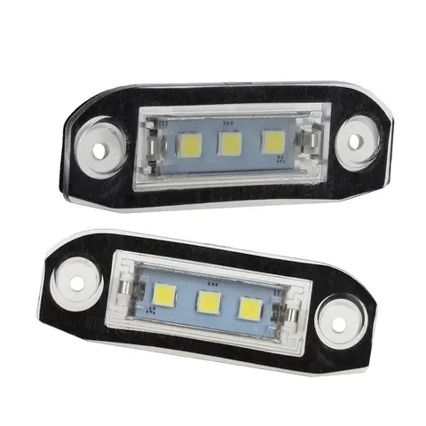 볼보 S80 XC90 S40 V60 XC60 S60 C70 V50 XC70 V70 LED 번호판등 호환 차량 번호판등