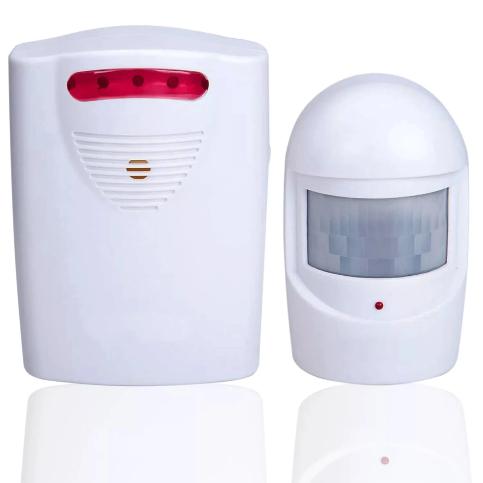 

328ft Wireless Driveway Alarm IR Induction Motion Sensor Alarm Doorbell Receiver Transmitters Burglar Alarm for Home Garage