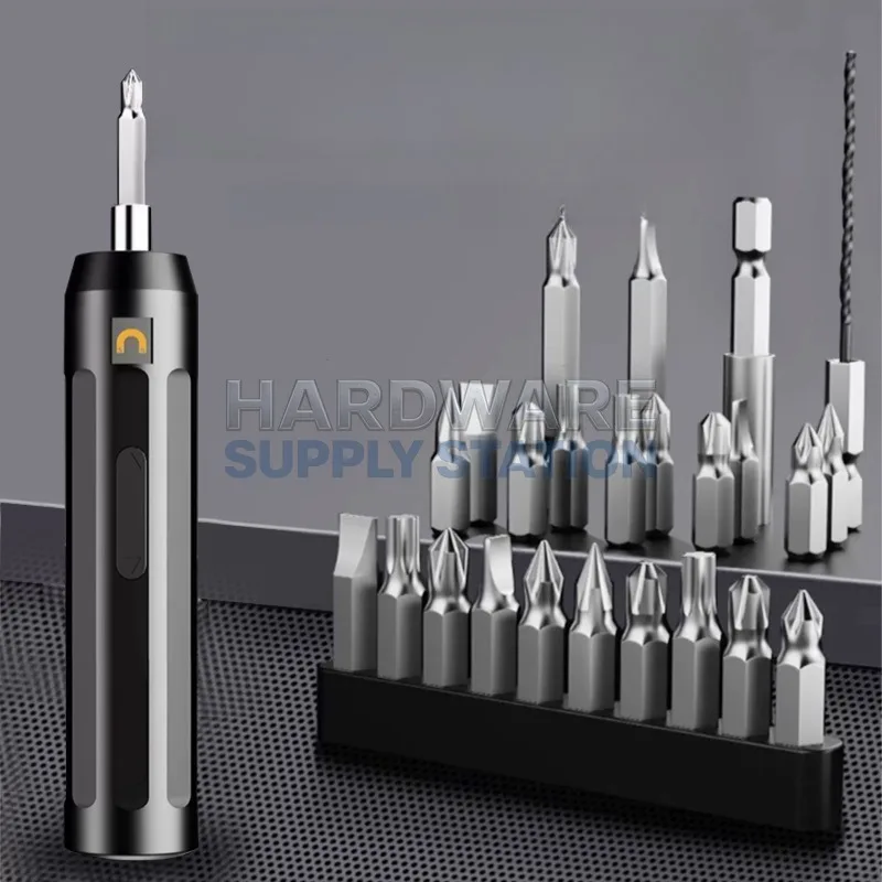 

Набор ручных аккумуляторных электрических отверток + мини-версия для дома с высоким крутящим моментом + многофункциональный электроинструмент