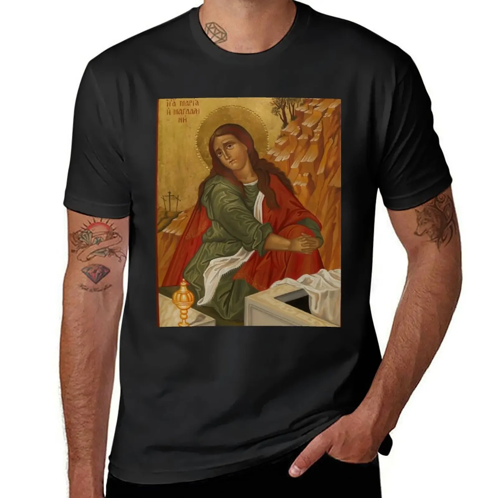 St Mary Magdalene T-Shirt aesthetic clothes shirts graphic tee oversized t shirt designer t shirt men