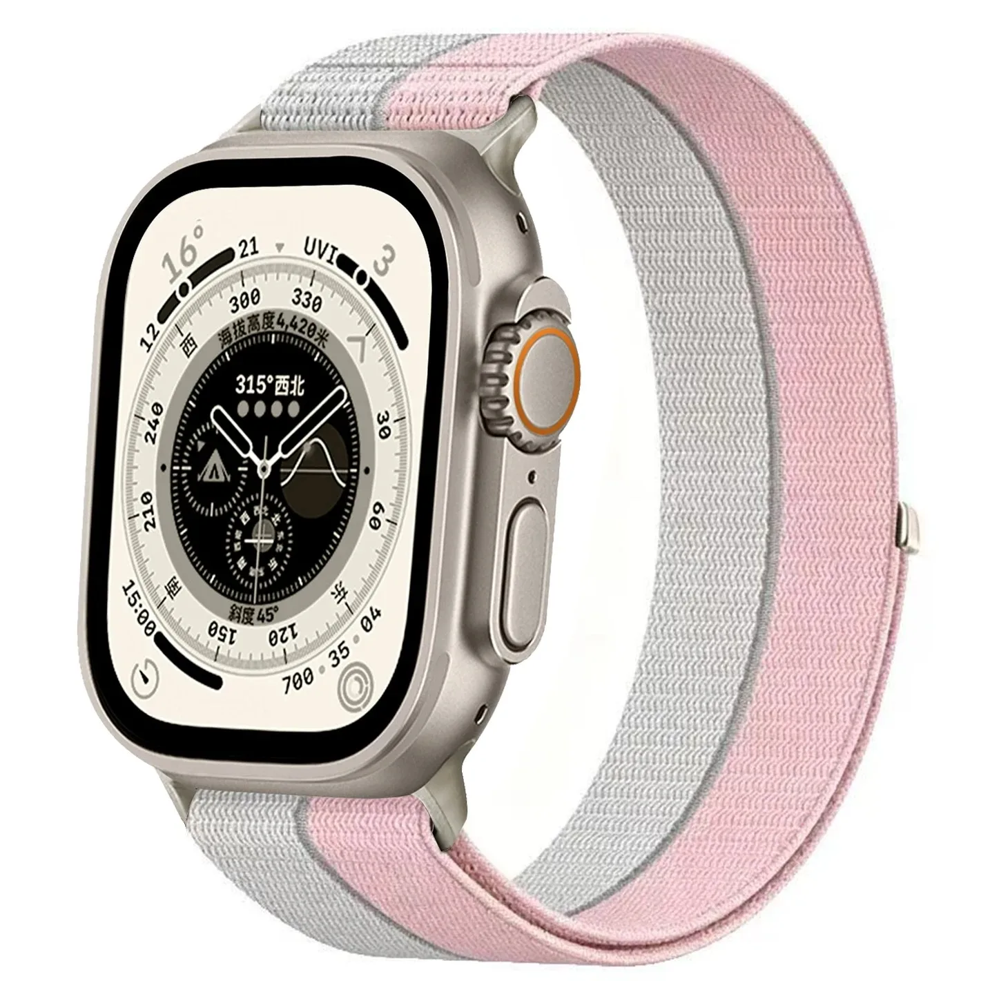 Gewebtes Nylonarmband für Apple Watch Band Ultra 3 2 49mm 45mm 42mm Armband Iwatch Series 11 10 9 8 7 6 SE 5 4 38 46 41mm 44mm 40mm