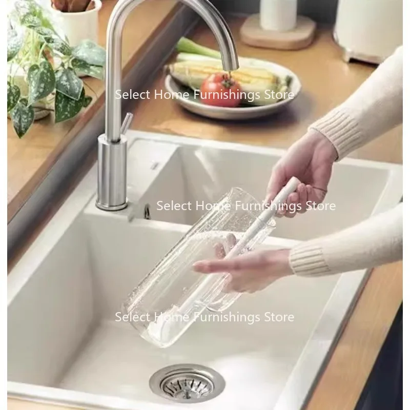 Suitable for Silicone Insulated Long Handled Brushes, Water Cups, Cleaning Tools Without Dead Corners, and Washing Bottles