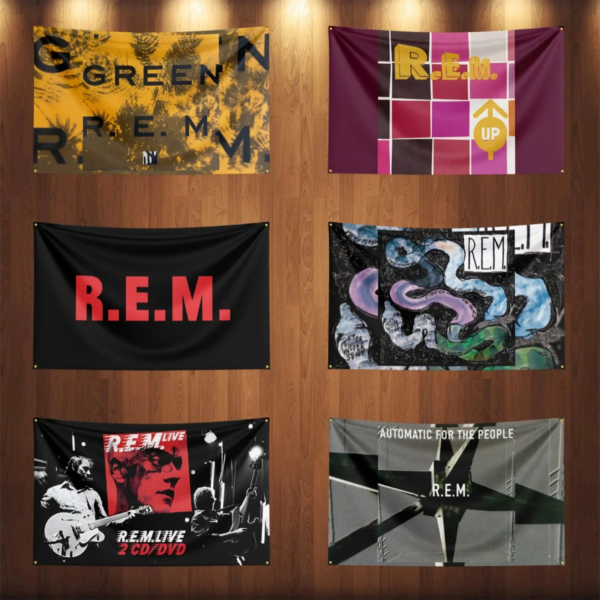 

3x5 Ft Heavy Rock Band R-R.E.Ms Flag Polyester Digital Printing Banner for Bedroom Wall Art Out Door Tapestry Decoration