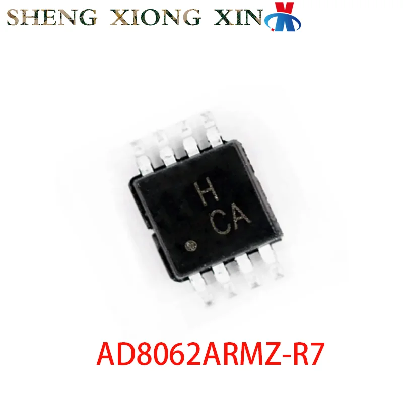 5pcs/lot 100% NEW AD8062ARMZ-R7 MSOP-8 Operational Amplifier AD8062 HCA Integrated Circuit