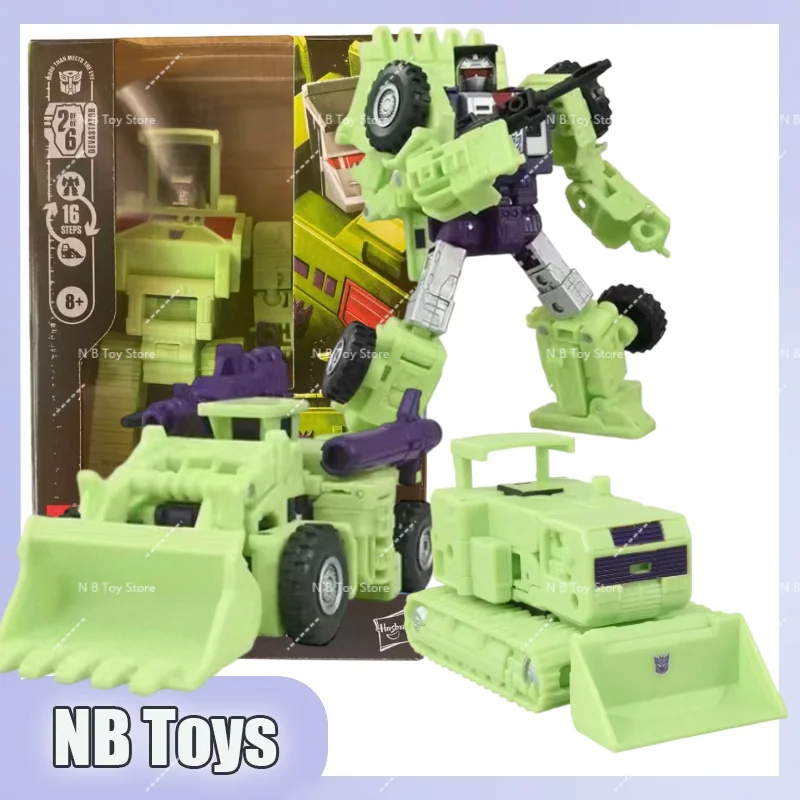 

В наличии: Коллекционная фигурка Studio Series 2025 Deluxe Constructicon Bonecrusher TF1986 – модель для хобби и подарок