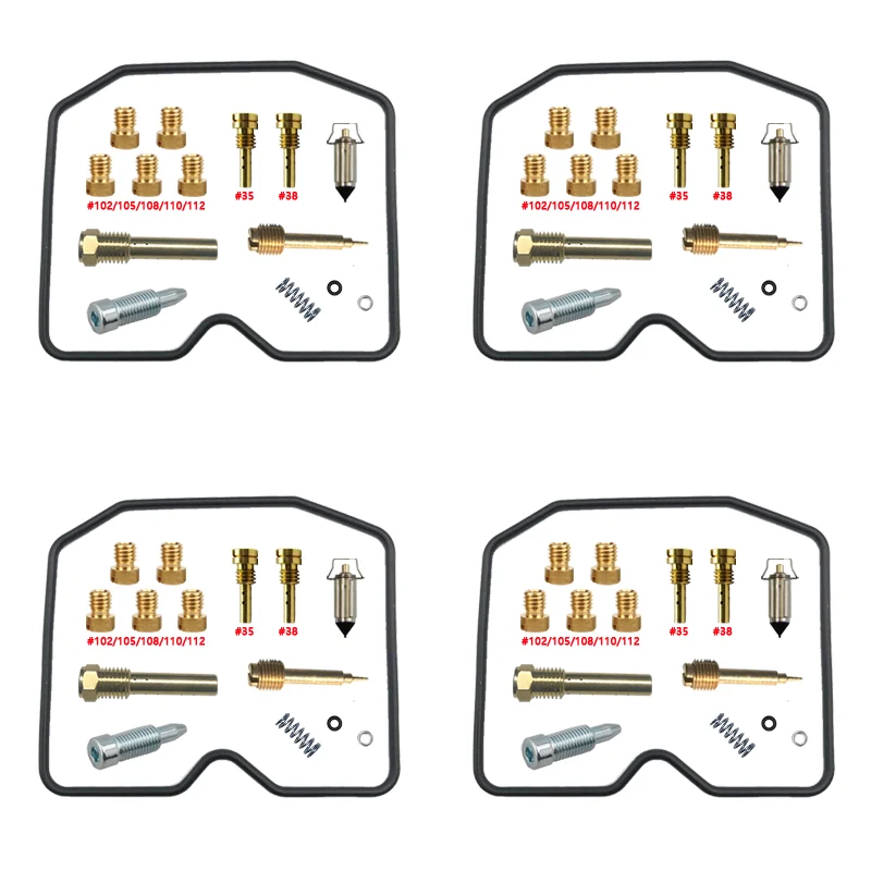 KAWASAKI ZR-7 ZR-7S 1999-2005 Motorcycle Carburetor Repair Kit with Vacuum Diaphragm and Float ZR750-F ZR750-H