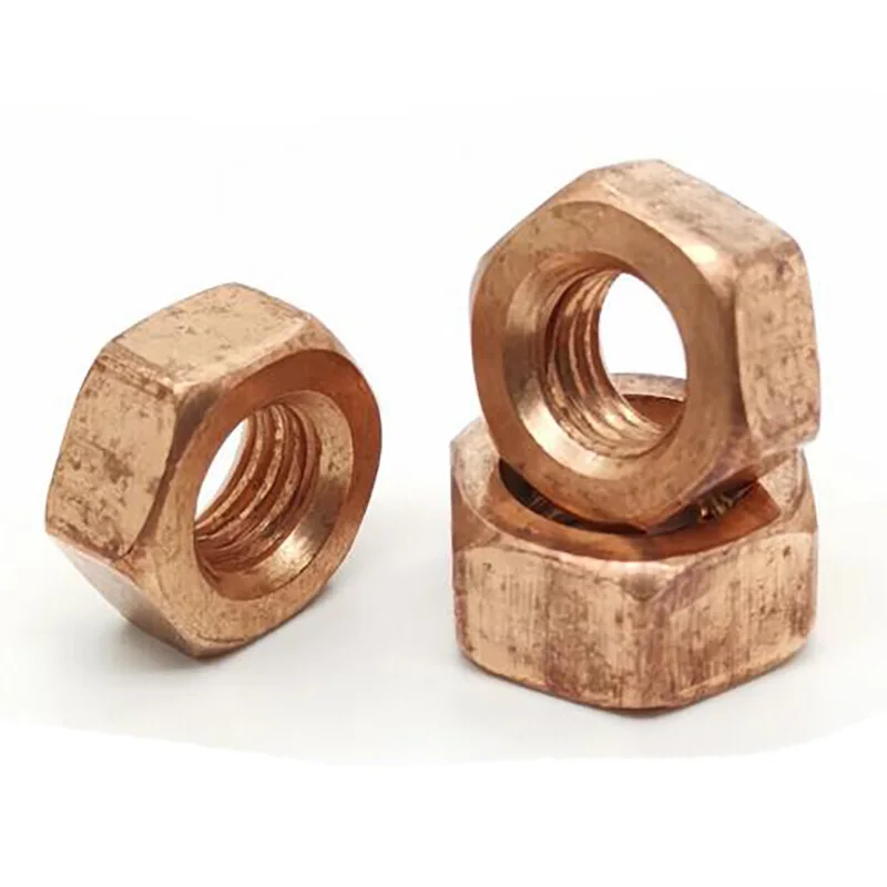 

M3 M4 M5 M6 M8 M10 M12 M14 M16 M18 M20 M22 M24 M30 99,9% Чистая медь Cu Шестигранная гайка Шестигранная гайка