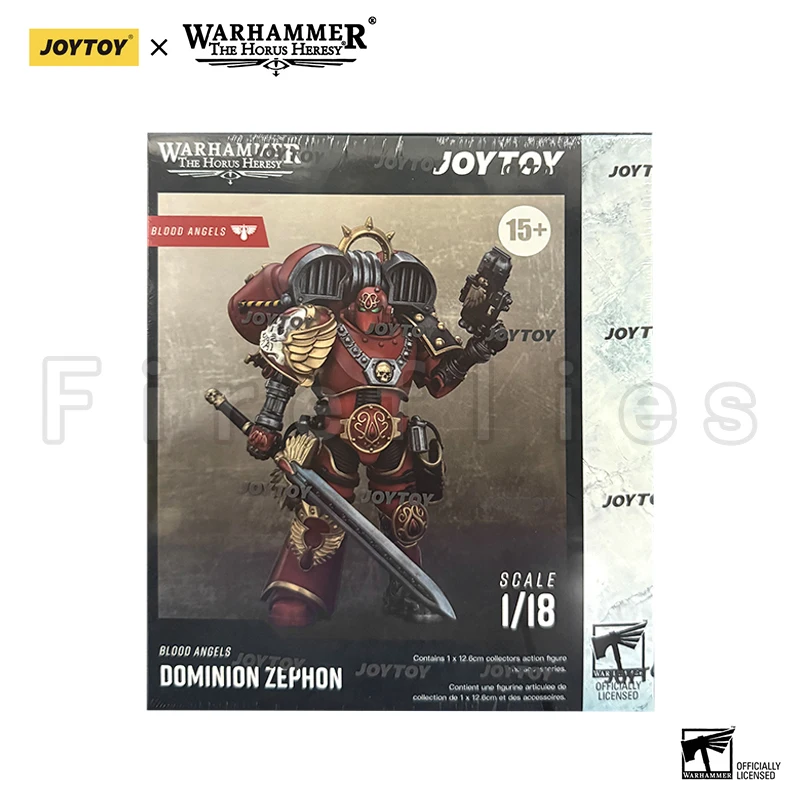 Figura de acción JOYTOY 40K The Horus Heresy Blood Angels Dominion Zephon, modelo de colección de Anime, 1/18
