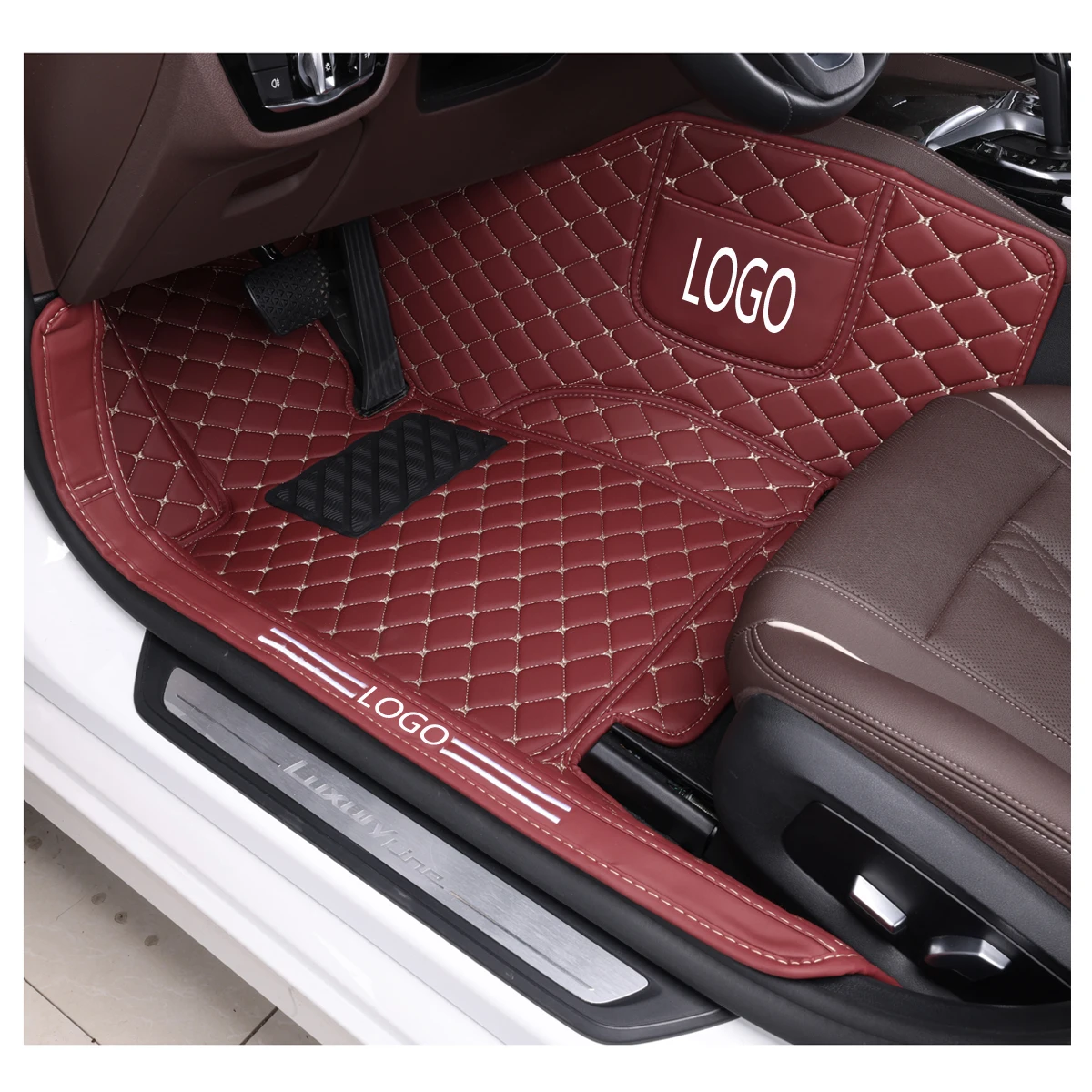 

High-Quality Manufacturers Eva Car Floor Mat Pvc Leather Custom 5D Car Mats for Modle 3