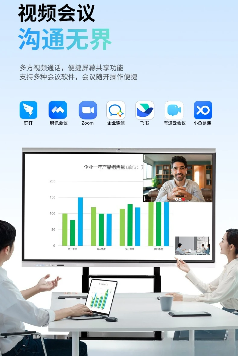 マルチメディア教育オールインワンマシン 幼稚園教育 電子ホワイトボード タッチ