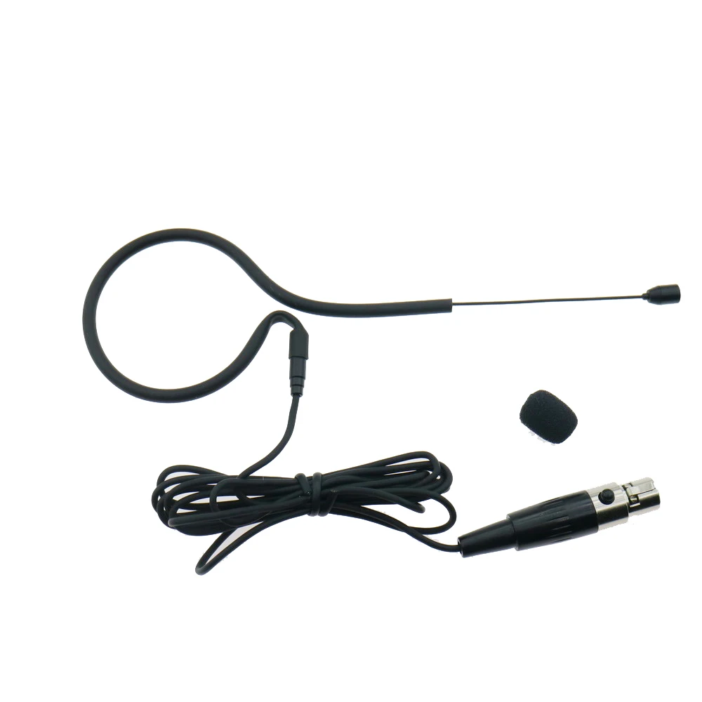 

New C153 Omni-Directional Earset Headset Microphone For Samson AKG TA3F 3Pin Headworn BodyPack Wireless System Mini XLR