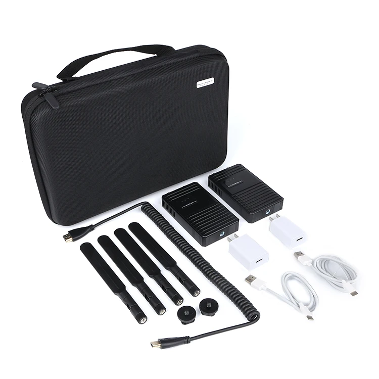 موسع لاسلكي عالي الدقة بطول 200 متر مع بطارية بإبزيم خلفي وجهاز إرسال واستقبال إشارات الفيديو والصوت عالي الدقة #2