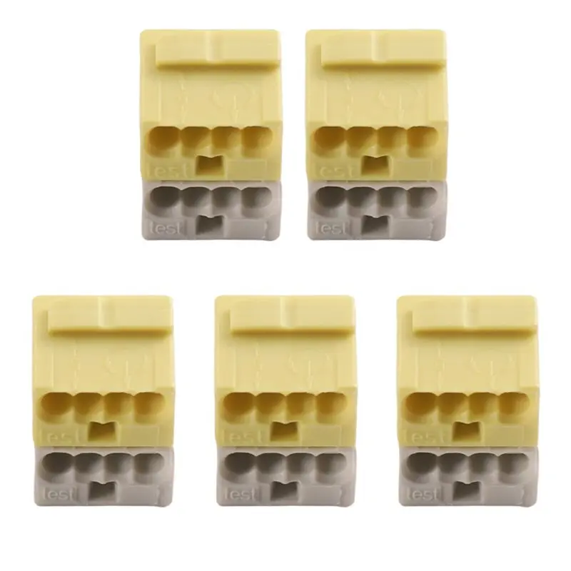 AT69 -KNX EIB For Building Automation Bus Coupler Connector 243-212 PUSH-WIRE Spring Terminal Block