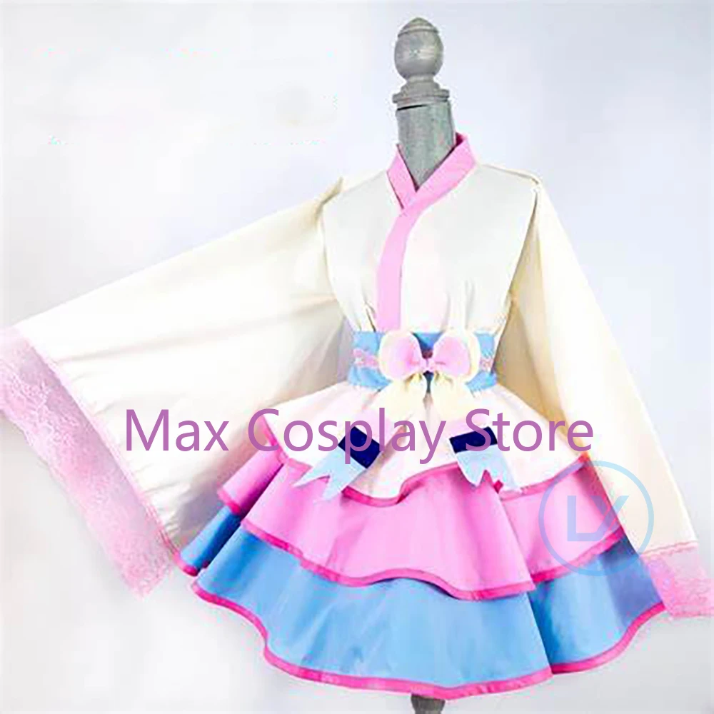 Max Anime Game Film Characters Kimono Dress Cosplay Costume Lolita Kimono Dress Full Sets Custom Made Female Halloween Gift