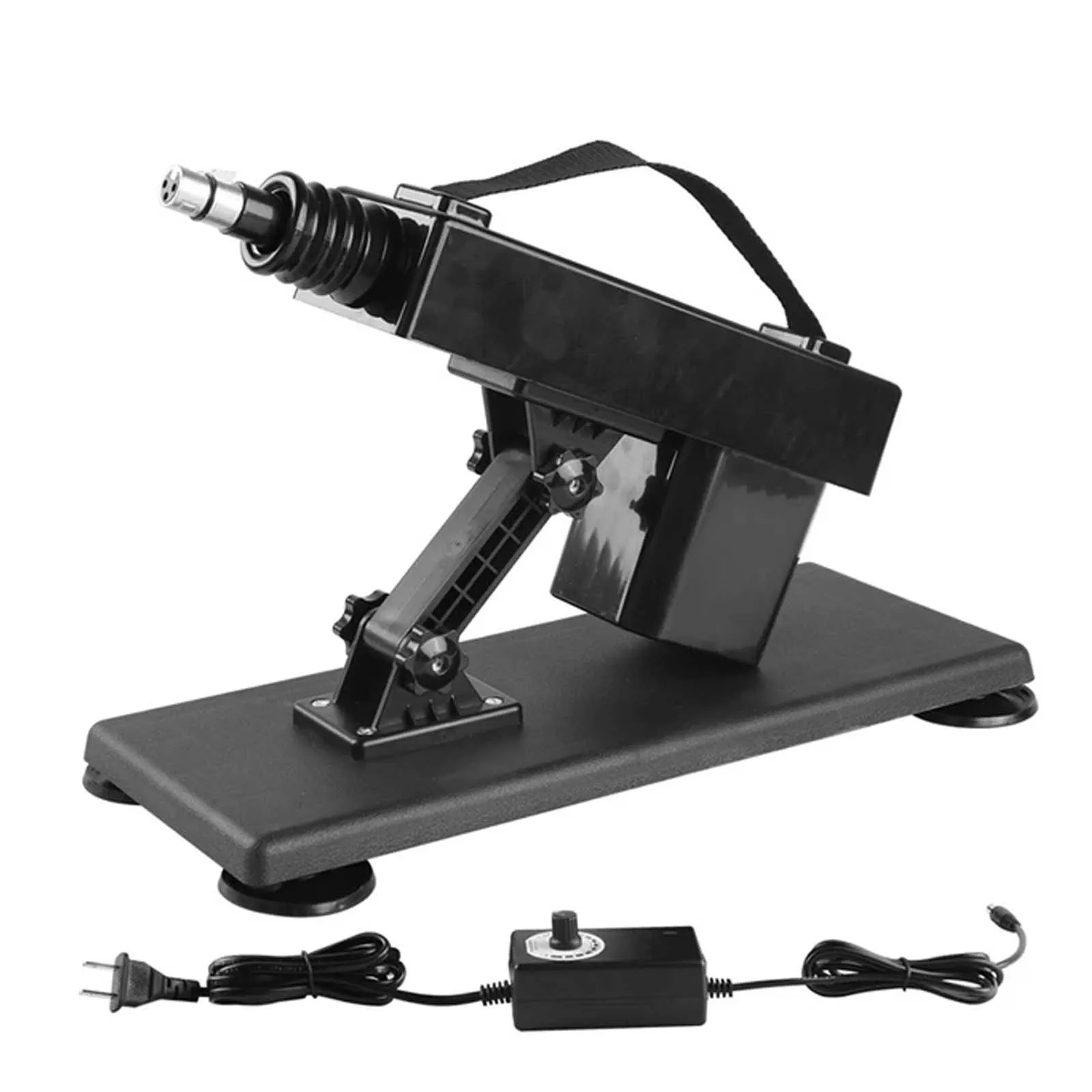 

100V-240V DC Telescopic Linear Actuator, 45mm Stroke 0-500RPM Variable Speed Reciprocating Mechanism Connector