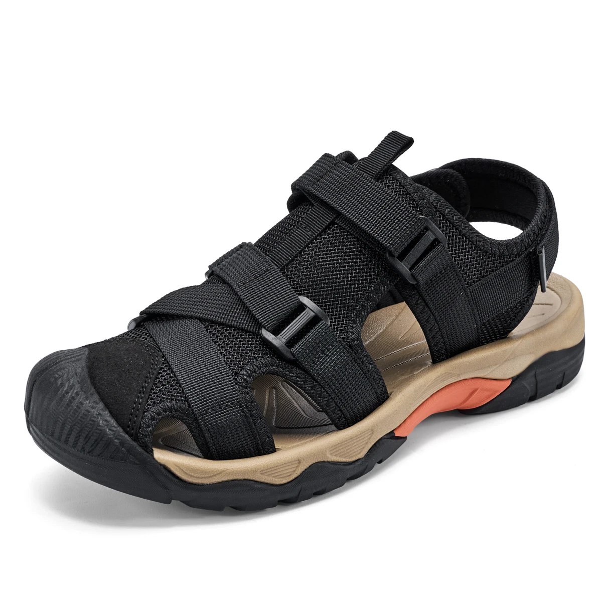 Men's New Summer Casual Shoes, Fashionable and Trendy Sports Wear-Resistant Sandals, Cool Beach Shoes