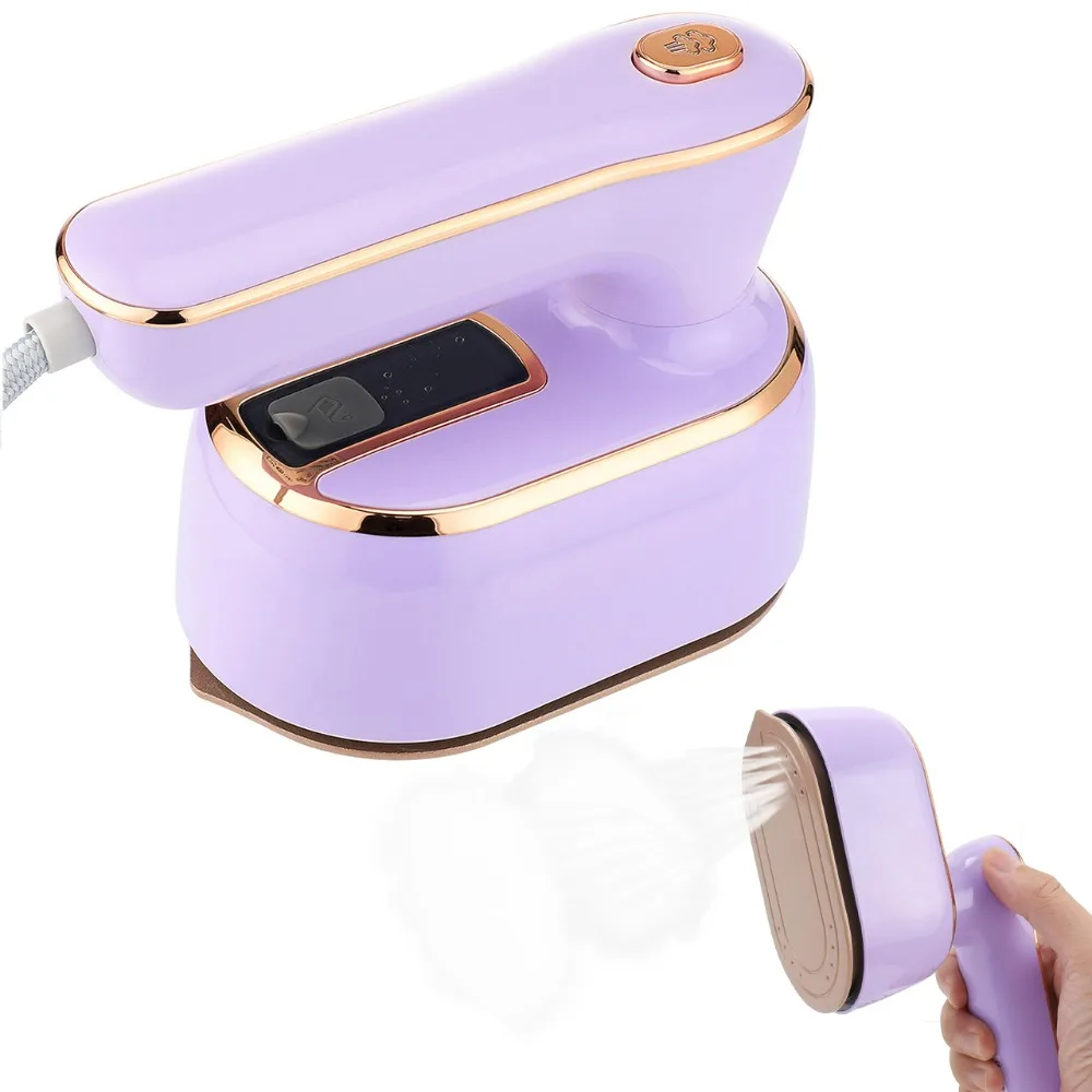 

1000W Mini Handheld Garment Steamer Steam Iron for Clothes Household Fabric 100ml Mini Portable Fast-Heat for Clothes Ironing