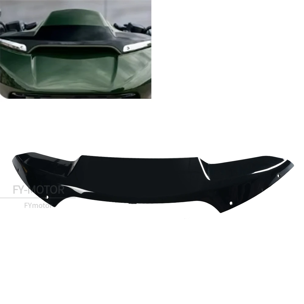

Motorcycle Windscreen Wave Windshield Fairing Wind Deflector Fit For Harley Touring Road Glide FLTRX CVO Ultra FLTR 15+