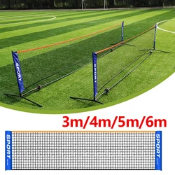 Professional Badminton Net Indoor Outdoor Standard Sports Volleyball Tennis Training Square Net Portable Sports Training Netting